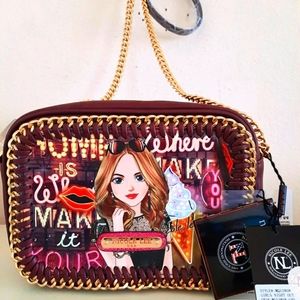 NWT NICOLE LEE CROSSBODY BAG